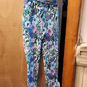 Talbots Tropical Floral Pants